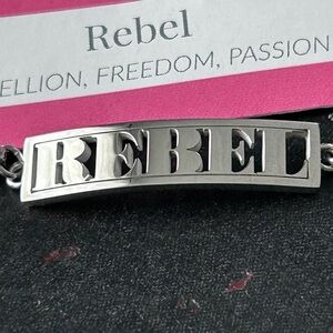 Beautiful Brosway Rebel bracelet.  Stainless steel.  Fits up to size 8
